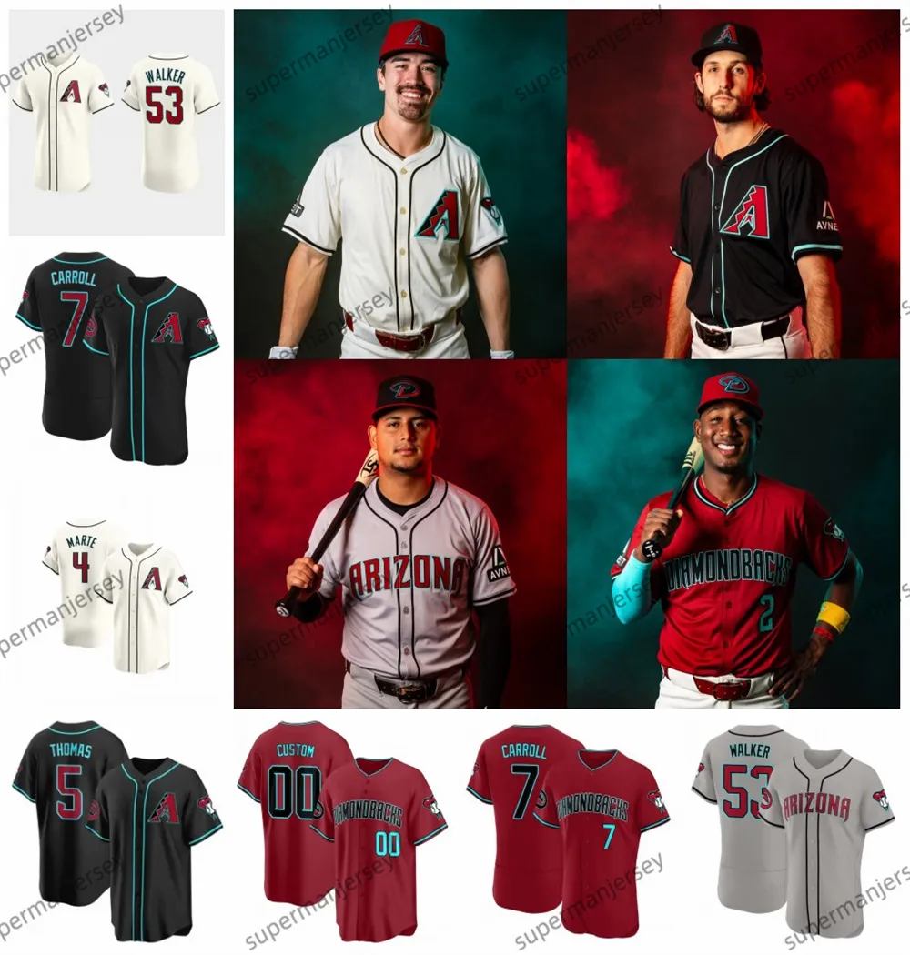Arizona Diamondbacks 2022 2024 Christian Walker Jersey With Corbin