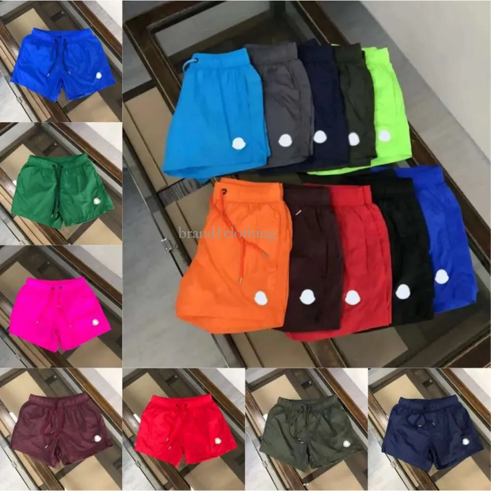 Designer francês masculino shorts homens de joelho curto esporte tendência de verão pura respira de marca praia s-3xl