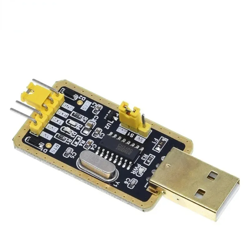 Módulo CH340 em vez de PL2303 CH340G RS232 para TTL Upgrade USB para porta serial em nove placa de pincel para o kit Arduino DIY