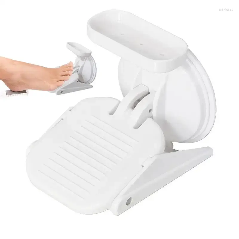 Banho tapetes chuveiro o pé da parede repousa o suporte para os pés do banheiro, aparelhos de pedal de pedal de barbear de barbear pés de lavagem anti-deslizamento