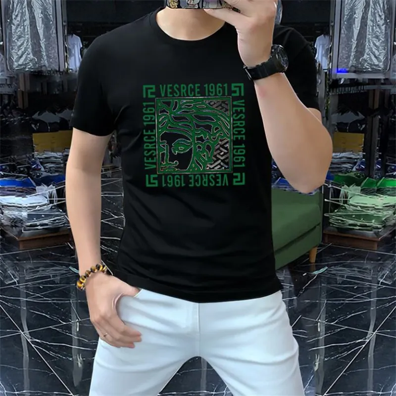 Luxus neuer Stil 2024 Herren Fashion Herren Designer T-Shirts Großhandel Kleidung Schwarz weiß Designer Männer Casual Top Kurzarm Asiatische Größe M-4xl