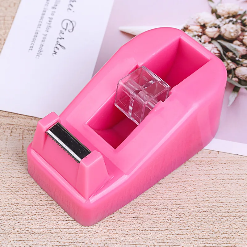 Washi tape snijder willekeurige kleur tape dispenser mini tape dispensers kantoor tape blok studentenbenodigdheden