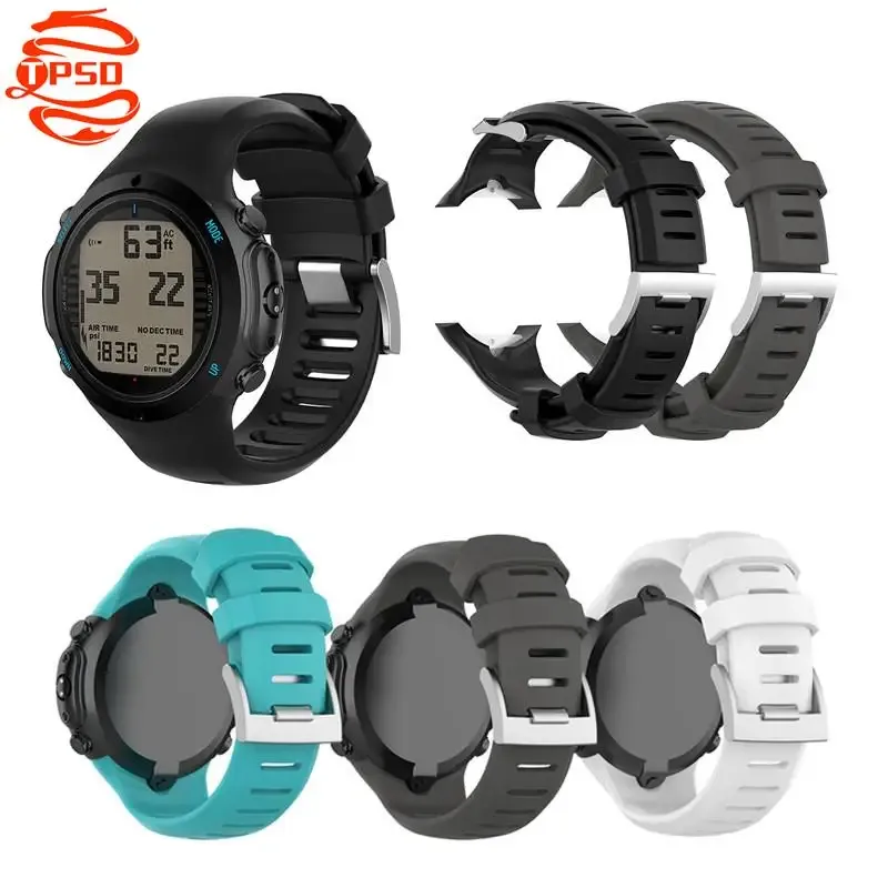 Accessories Band Voor Suunto D4 / D4 Vervanging Zachte Siliconen Polsbandje Voor Suunto D4 / D4i Novo Horloge Bandjes