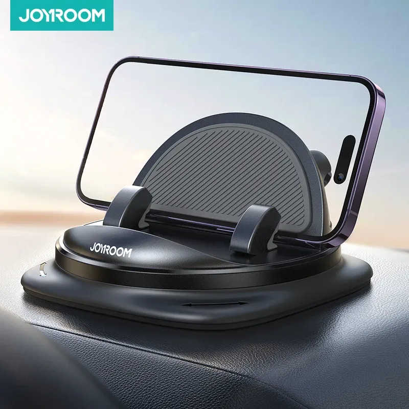 Chargers Joyroom 15W Auto Telefoonhouder Wireless Charger Car Charger Stabiele roteerbare Air Vent Dashboard Telefoonhouder Autolader Ondersteuning