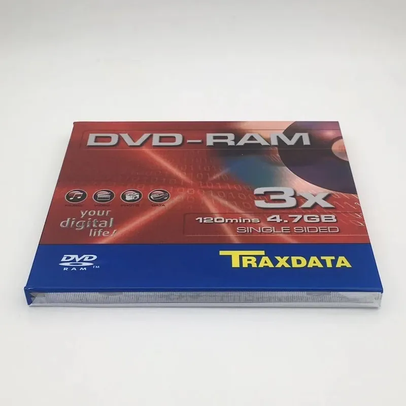 Disks herschreven DVDRAM DISC 4.7GB 23X Singlesided 3x 120mins 5pcs/Lot