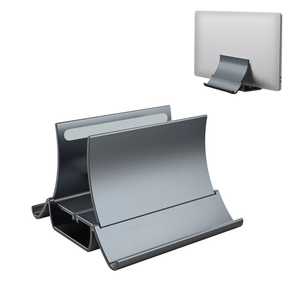 Stand verticale laptopstandaard krimpen automatisch de tablet voor spaties voor MacBook Surface iPad mobiele telefoon