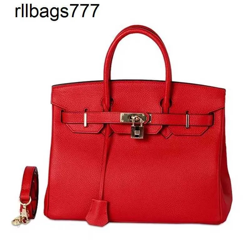 Läder BK Designerväskor handgjorda äkta bröllopsväska för kvinnor brud premium stor kapacitet väska röd textur handhållen