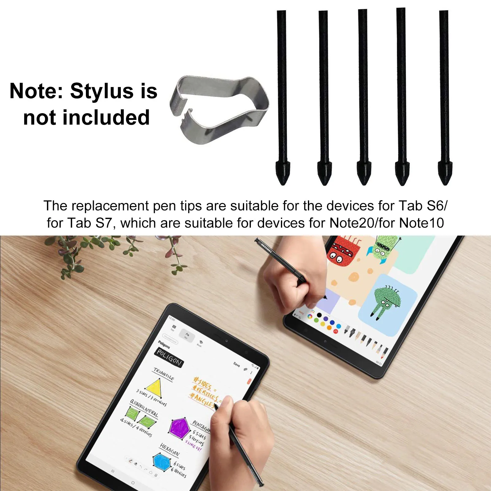 Stylus Tip R 5-Pack Replacement google stylus Refill Tips for...