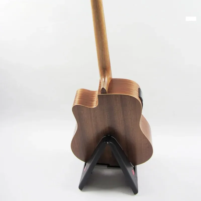 قابلة للطي قرقاء قابلة للطي قوس الكمان في الإطار من أجل Ukelele Violin Mandolin Easy Universal Compact Luving Guitarstand
