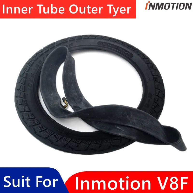 Original inMotion V8F SCV Inner Tube Ytterdäckdäck Självbalansen Electric Scooter Unicycle Hover Skate Board Accessories