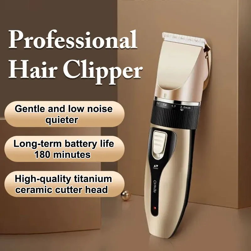 Trimmers Clipper de cheveux électriques professionnels pour hommes Rasoir barbe Trimmer Hair Machine Machine de coiffure ACCESSOIRES DE COUPE COURT