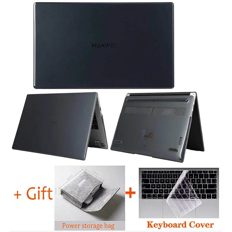 Casos Laptop Caso para Huawei Matebook X Pro 13.9/14/15/Matebook D 14/D 15/Honor Magicbook 14/15/2019/2020 Tampa de laptop de cristal fosco