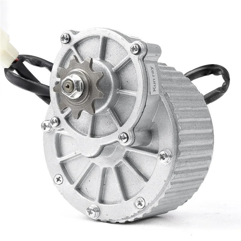 24V 36V 450W Brushed Gear DC Motor For Electric Bike Engine Ebike Rear Wheel Motor E-Scooter Bicycle Accessories MY1018