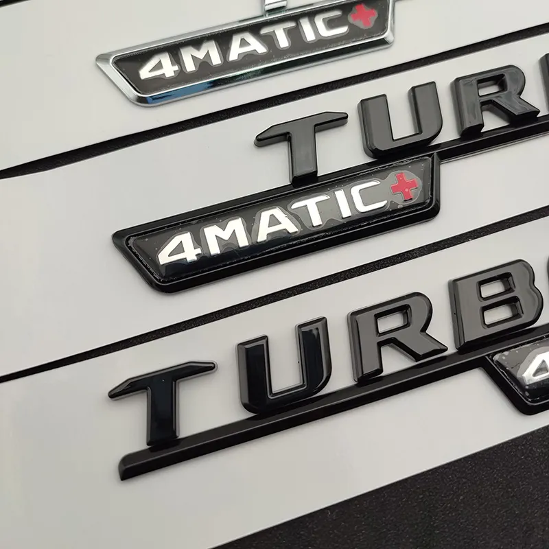 ABS Black 3d Letters For Car Fender Badge Turbo... From Homepro4, $3.63 ...