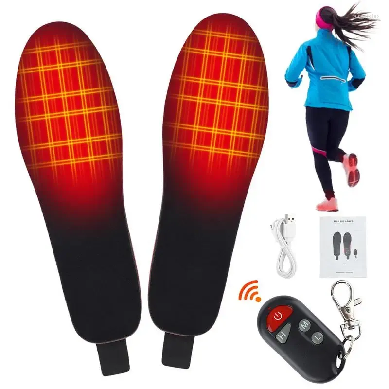 Carpets Portable Remote Contrôle Chauffage rechargeable Chauffage intérieure 3 Paramètres de température Liion Batterie Pieds Chauffage pour le ski Hunting Outdoor