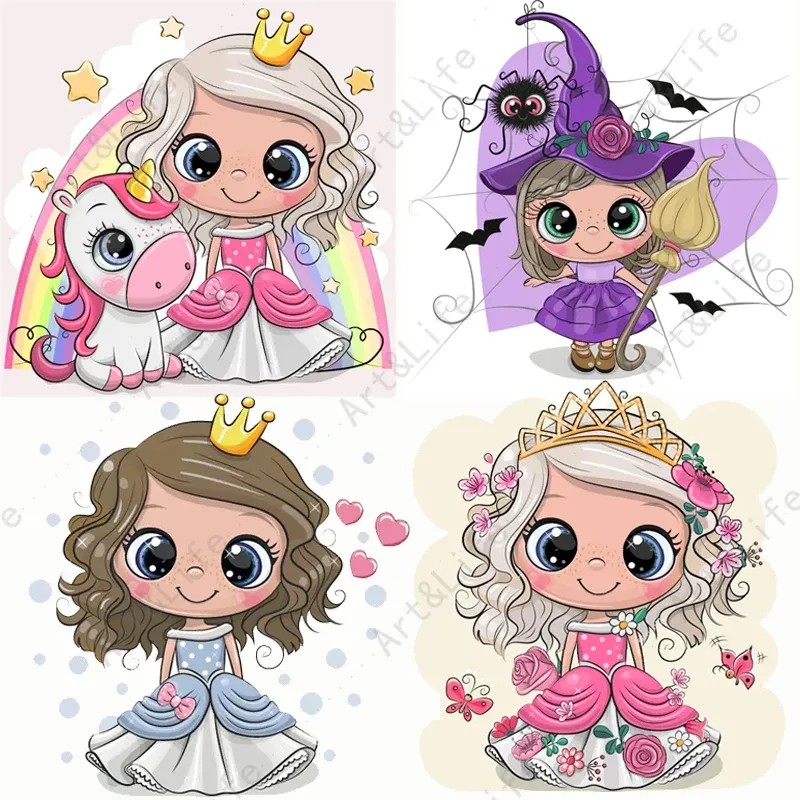 Migne Girl Halloween Witch 2022 Multi New Metal Cutting Dies Pochans pour faire du Scrapbooking Papper Card Album Cut Die