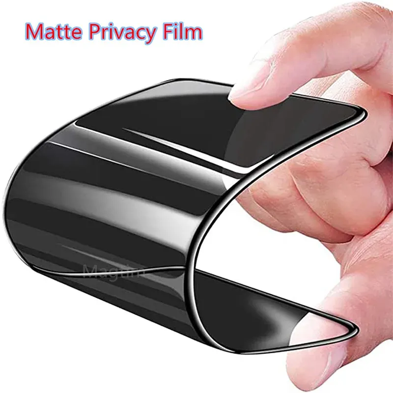 Film per privacy in ceramica Matte Matte per iPhone 12 11 13 14 Pro Max Screen Protector Glass per iPhone XS Max 7 8Plus SE2020 Protect