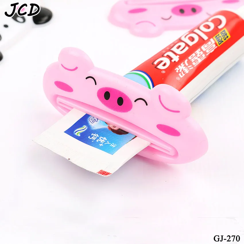 JCD 1PCS Animal Easyptastepser pasty do zębów plastikowy pasta ząb rurka squeezer przydatne pasty do zębów