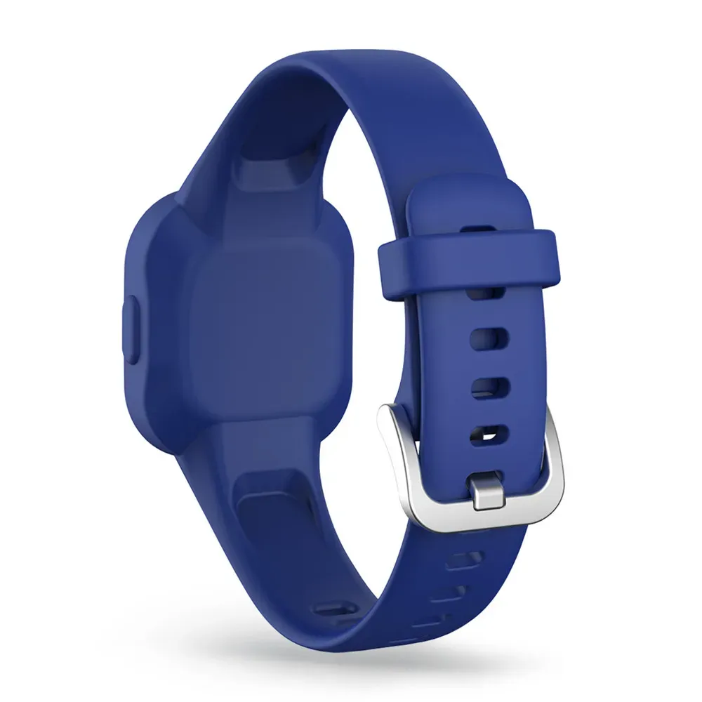 Cinturino bracciale silicone per garmin fit jr3 jr 3 smart watchband con cinghie di sostituzione della custodia per bambini accessori per gli accessori
