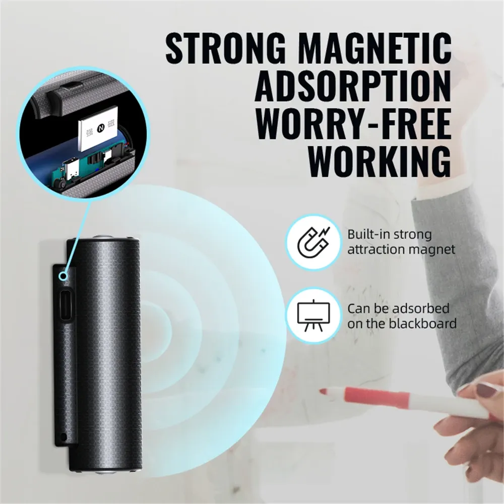 Spieler Starker magnetischer Adsorption Digital Voice Recorder Smart Voiceactivated Recording HD Rauschreduktion Aufnahme von MP3 Player