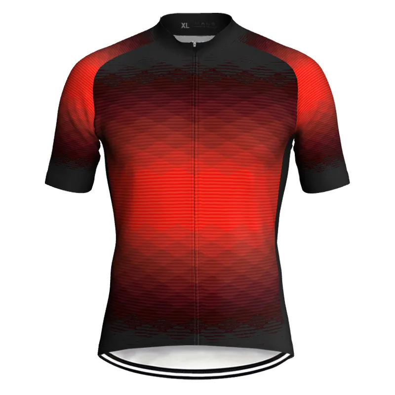 Pro Cycling Jersey: Breathable Fabric, Quick-Dry, Reflective