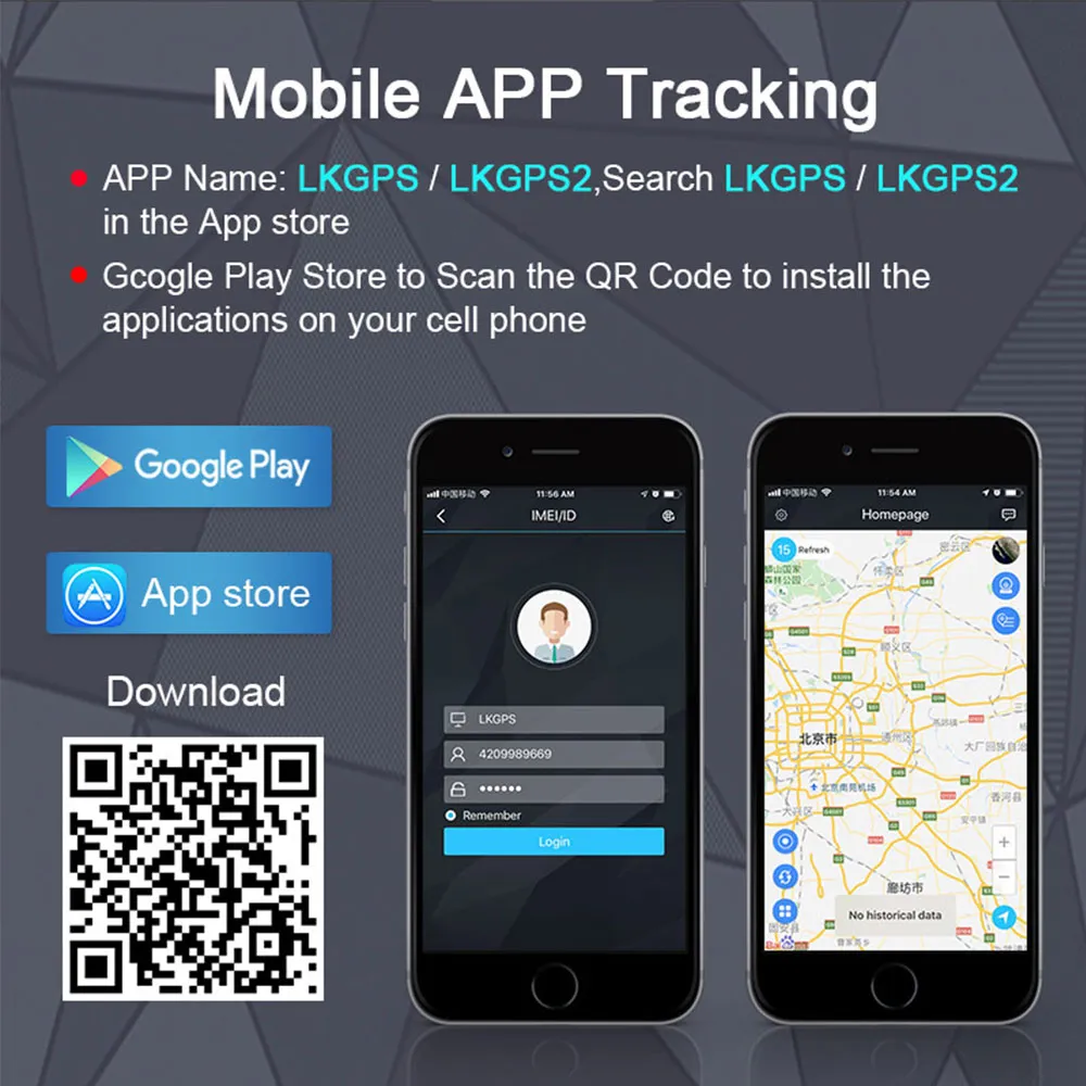 Car GPS Tracker LK209C 20000mAh 240 Days Standby Waterproof Magnet ...