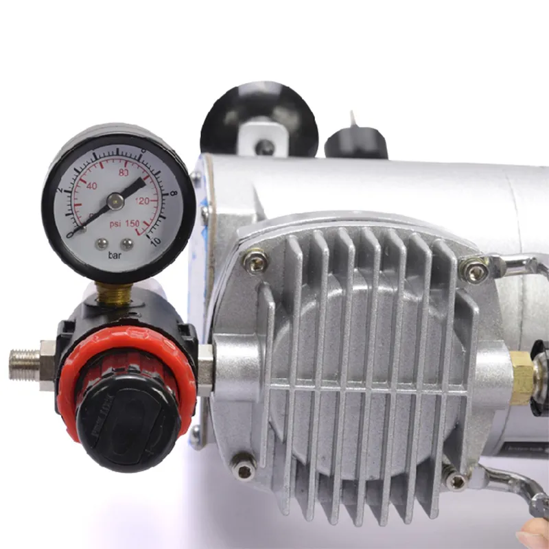 Mini Ultra-Quiet Oil-Free Air Compressor and Pump for Spray
