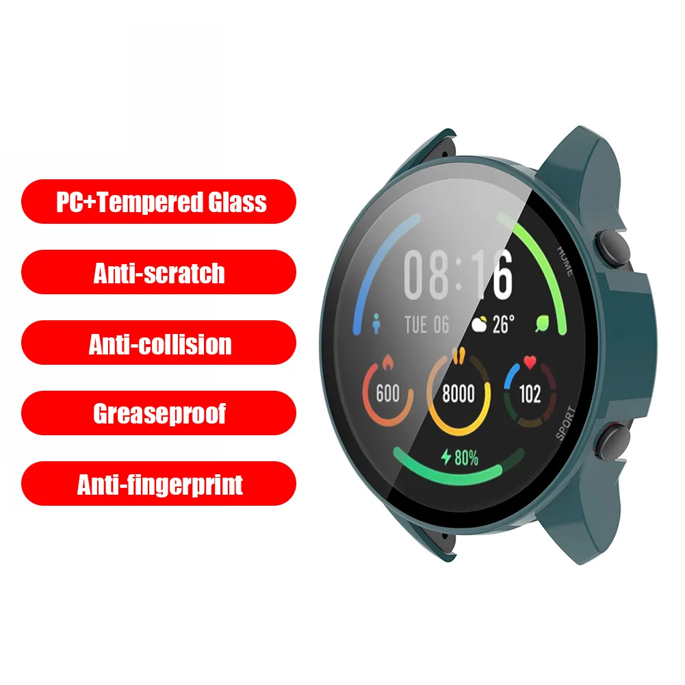 Smartwatch Custom Shell Premium Watch Case - Shockproof Bumper Cover, Scratch-Resistant Screen ...