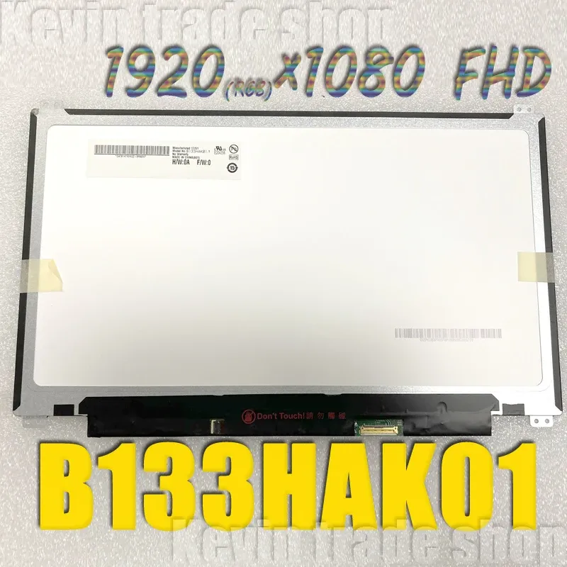 Écran 13.3 "Matrice d'affichage 01AV664 B133HAK01.1 B133HAK01.2 pour Lenovo ThinkPad L380 L390 Nouveau écran LCD S2 S2 Ordin