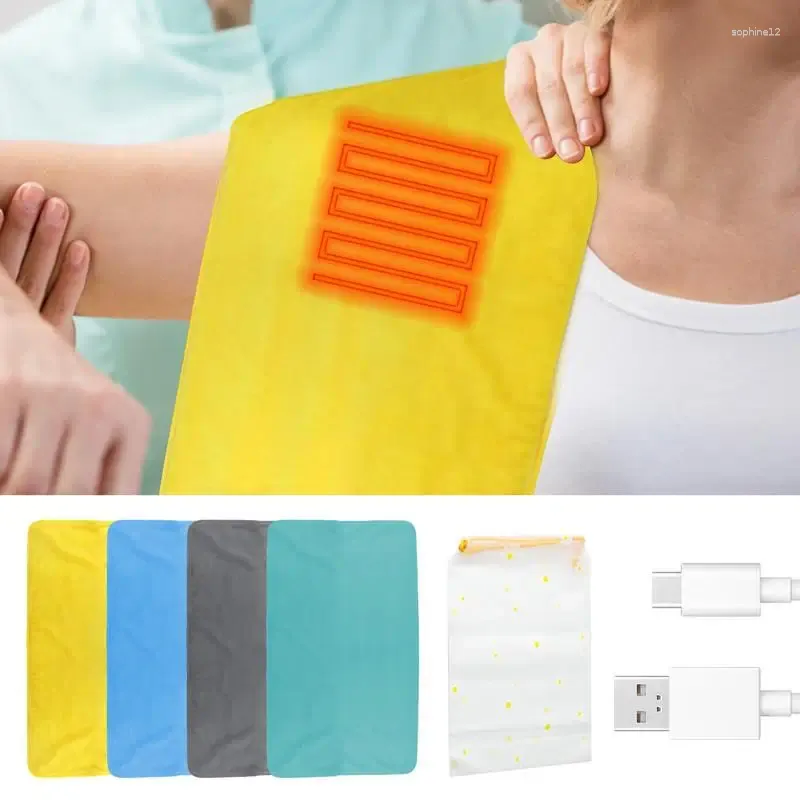 Tapis électrique tampon de chauffage étanche à la taille usb des coussinets chauffés portables petit tapis pour pied à main le jambe arrière