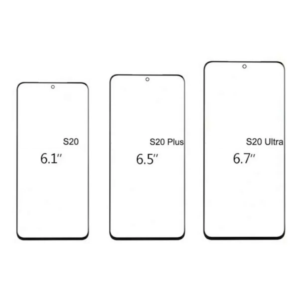 LCD Outer Glass+OCA for Samsung Galaxy S22 Ultra S21 S20 Ultra S20+S10 S9 S8 Plus Note 20 ultra Note 10+9 Screen Front Glass Kit