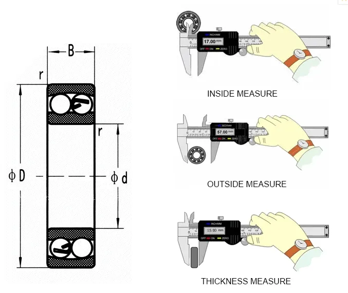 10pcs 6000 6001 6900 6901 6902 6903 2rs Roule de rain