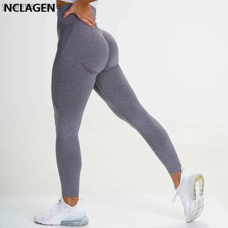 Tenues de yoga Leggings sans couture Sport Women Fitness Fitness Push Up Yoga Pantalon High Work Hip-Lifting Workout Running Sportswear Gym Coll Nclagen Y240410