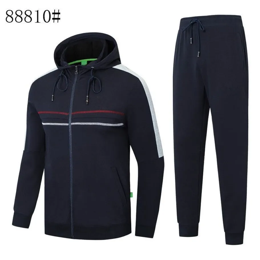 Designer Tracksuit Spring Autumn Casual Sportswear Mens Track Suits High Quality Hoodies Herrkläder249a