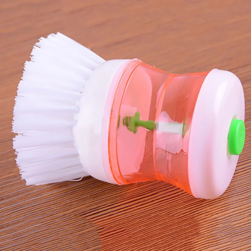 Pot Brush Kitchen Wash Tool Pot Pot Dish Bowl Palm Brush Scurber Nettoyer Cleaner 1PCS