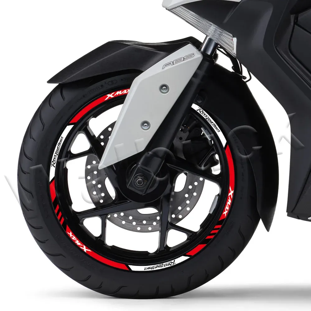 防水モーターサイクルホイールステッカーリムストライプテープ
