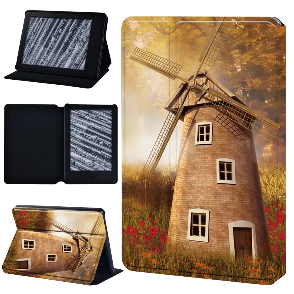Custodia In Pelle Intelligente Per Amazon Kindle Paperwhite 1-11 Gen &ndash; Con Apertura/Sonno