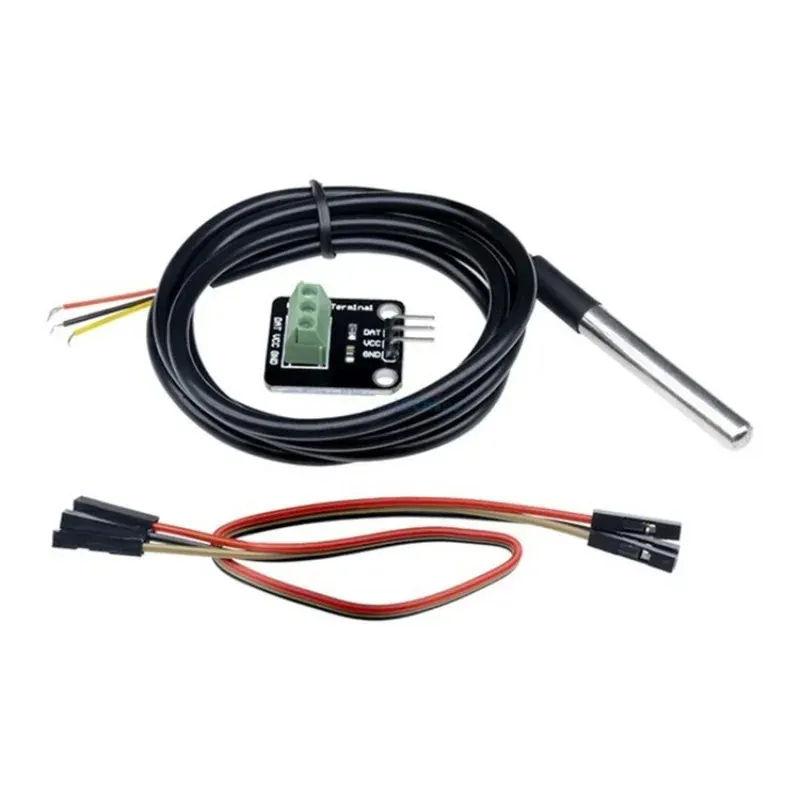 Arduino Sensor Radio Antenna Adapter: DS18B20 Temperature Sensor Module ...