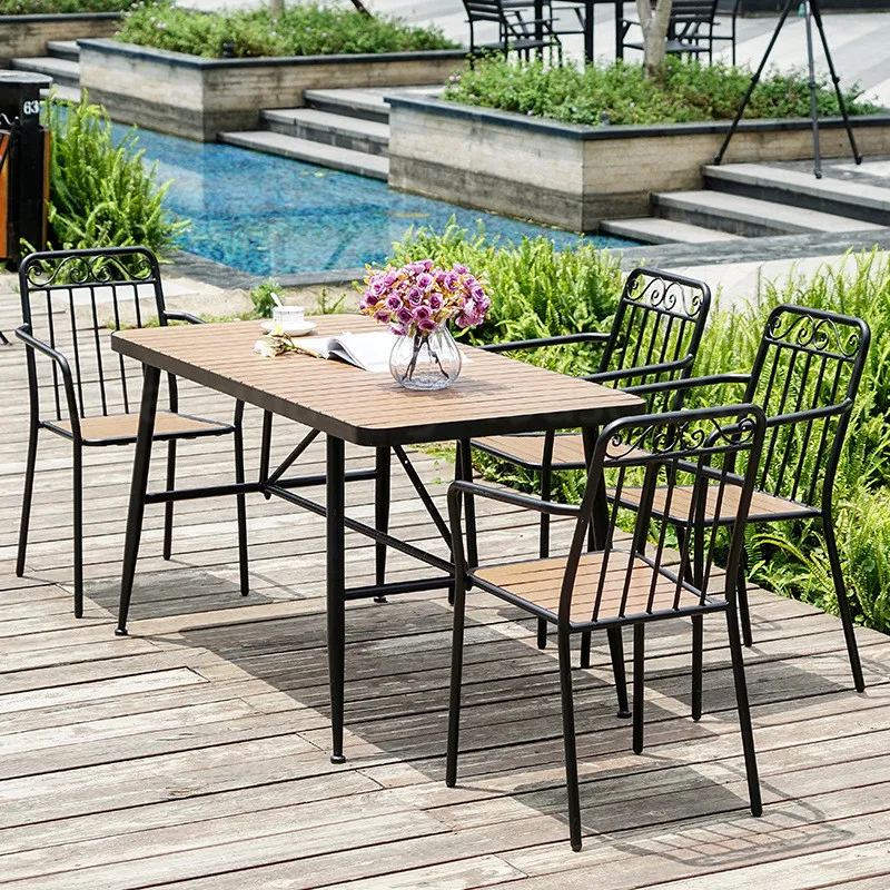 Plastic patio dining table hotsell