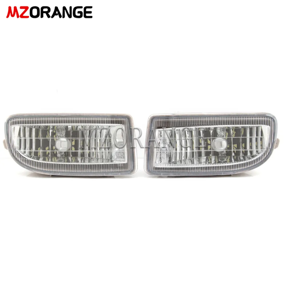LED Fog Lights With DRL For Toyota Land Cruiser 100 Series LC100 1998-2007 – Pair, Clear Lens