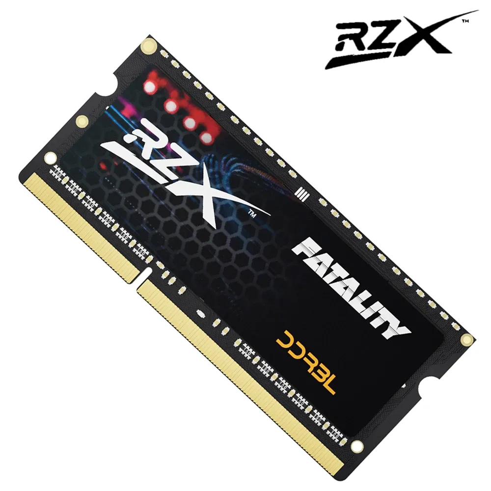 RAMS RZX ordinateur portable Memoria DDR3 DDR3L 4 Go 8 Go 1333MHz 1600MHz 1,5 V 1,35 V pour le cahier Sodimm RAM Memory