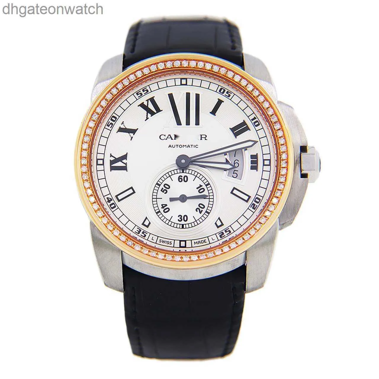 Luxury Fine 1to1 Designer Watch Carter Mens Watch Series 18k Rear Diamond Set Automatic Mechanical Watch Classic Fashion Chronograph Watch