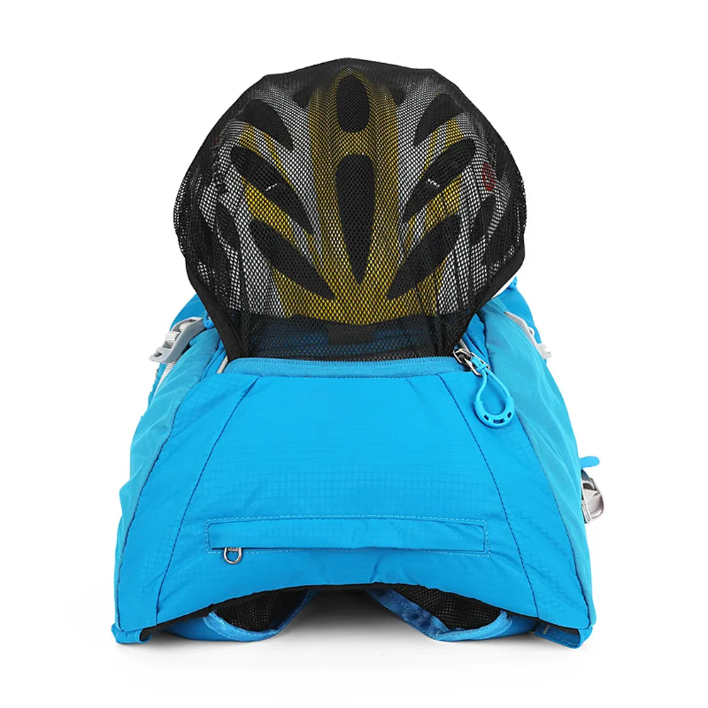 Novo mochila impermeável ergonômica Backpack Viagens de ciclismo ventilado, executando bolsas de água esportivas portáteis de mochila portáteis