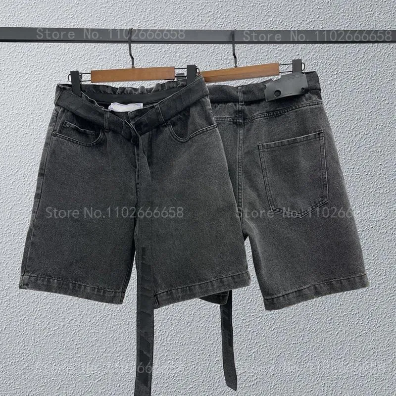 Men's Jeans Pring And Summer Top Denim Shorts Premium Products Trendy For Both Men Women Free With Belt 2024