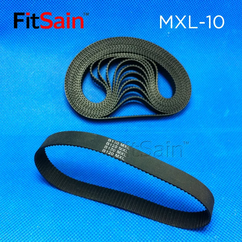 Fitsain-mxl rubberen riem breedte 10 mm distributieriem B70MXL B80MXL B90MXL B100MXL B110MXL B120MXL B126MXL B130MXL