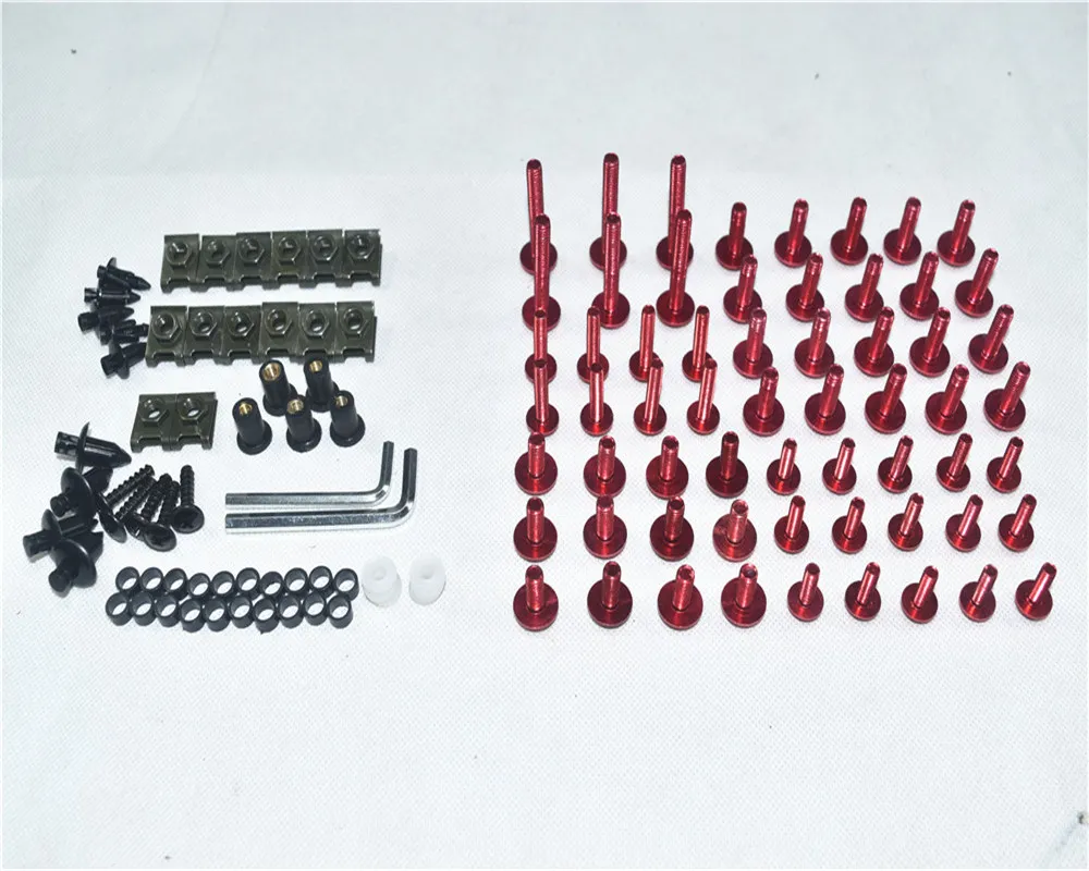 MOTORCYCLE CONPLETE FAIRING BOLTS KIT KOSKODBUSKREV FÖR HONDA CX500 CX 500 CB 650 CB650 CBX 1979-1980