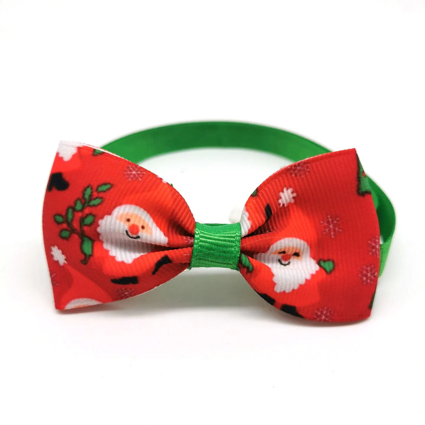 30/50st Pet Dog Christmas Bowties Accessories Snowman Bow Ties Jul Liten Middle Dog Ties Holiday Grooming Pet Supplies