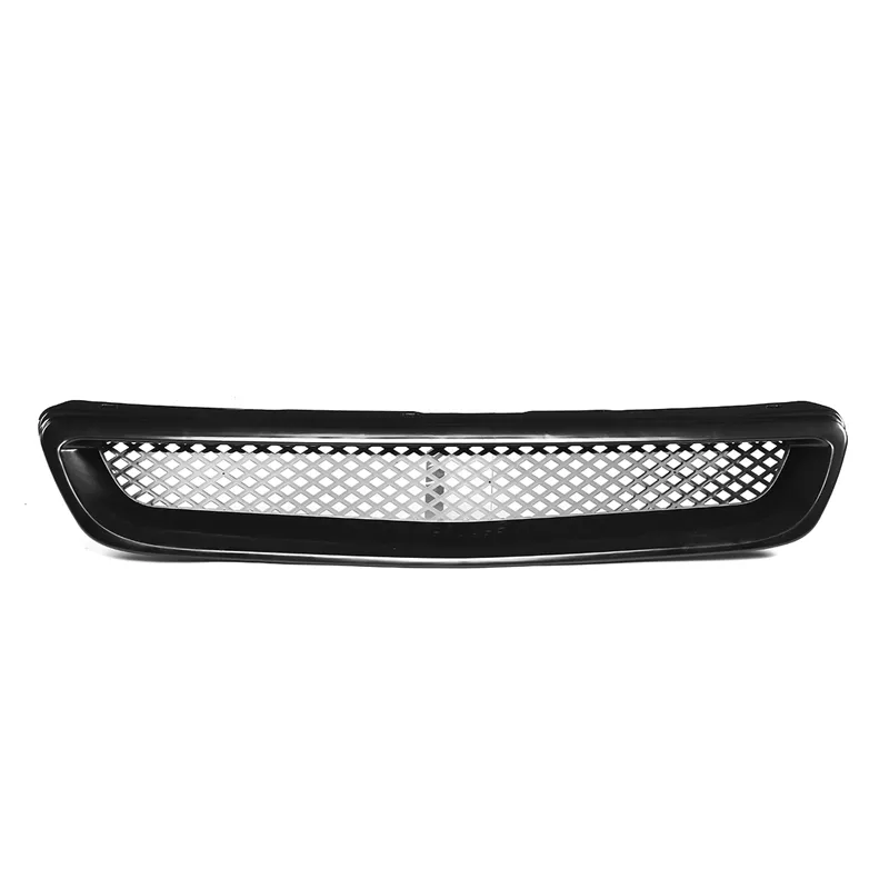thumbnail image 2 of Glossy Red ABS Front Bumper Grill Trim Cover For Honda Civic 2016-2021 – 3-Piece Set 2 of 6