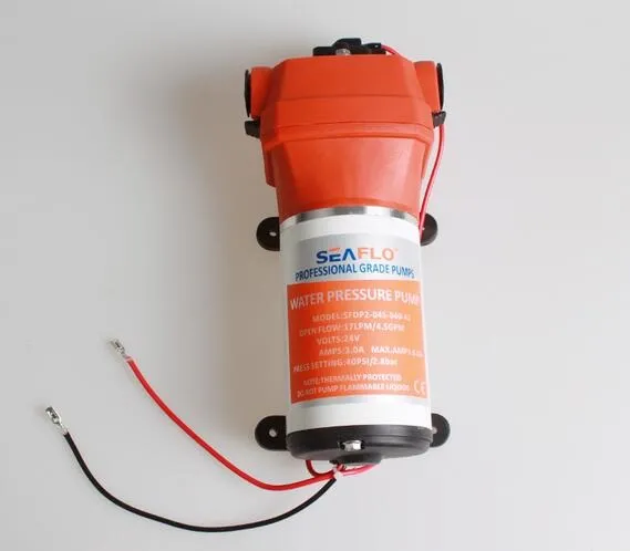 SEAFLO 41 Series 24V SFDP2 045 040 41 17LPM 40PSI Diaphragm Pump Marine Boat RV Caravan