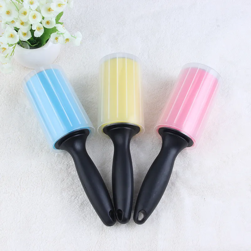 1pc Sticky Silicone Dust Wiper Remover CAT Dog Abso Dog Tousle Remover Riutilizzabile Lint Rolling Basket Baske